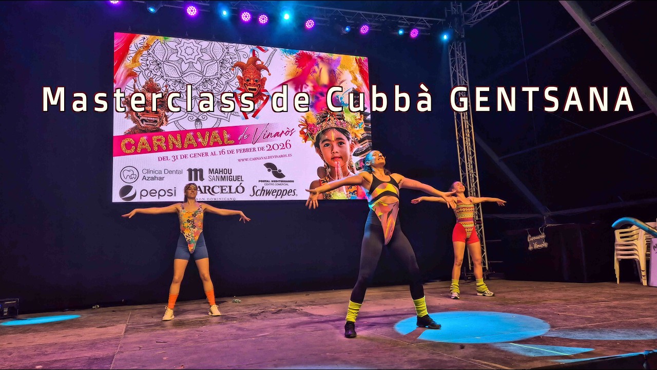 Masterclass de Cubbà Carnavalero. GENTSANA Vinaròs.