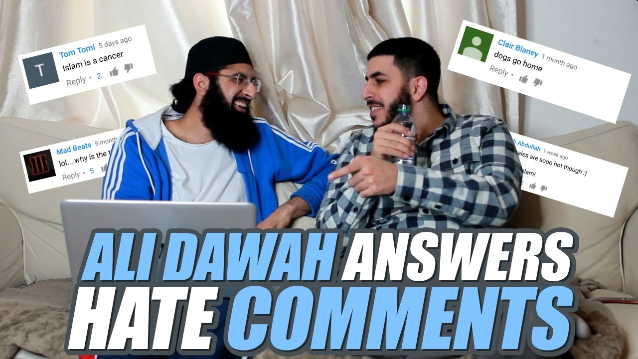 Ali Dawah Answers Hate Comments