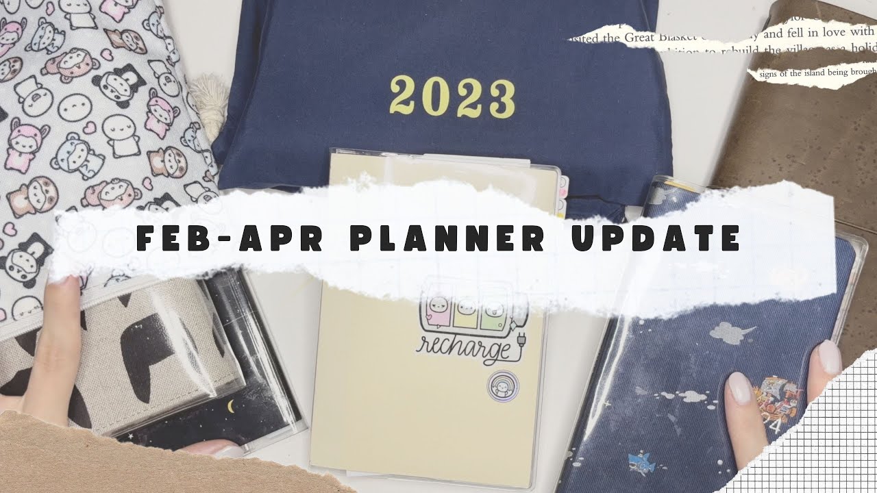 February–April Planner Update | Planner Flipthrough