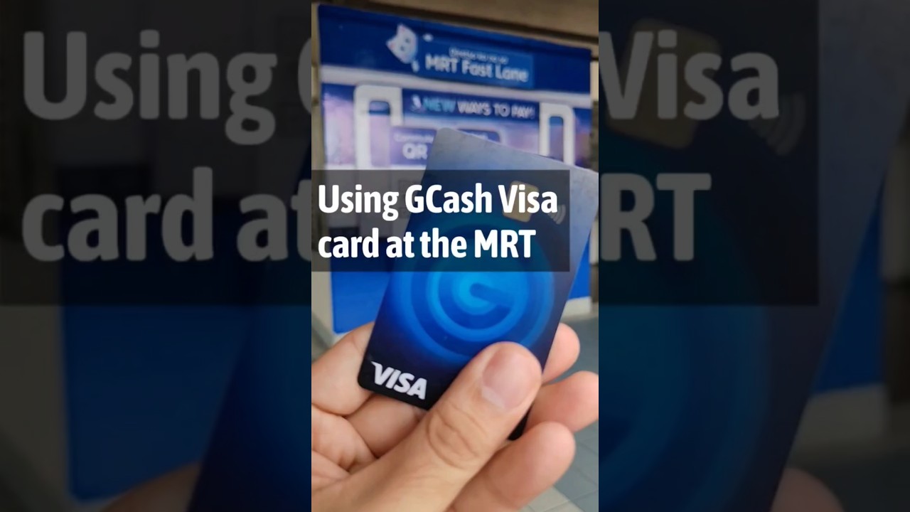 #FPJlifehacks Using GCash Visa at the MRT