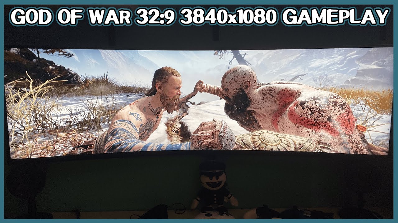 God of War Baldur Boss Super Ultrawide 32:9 3840x1080