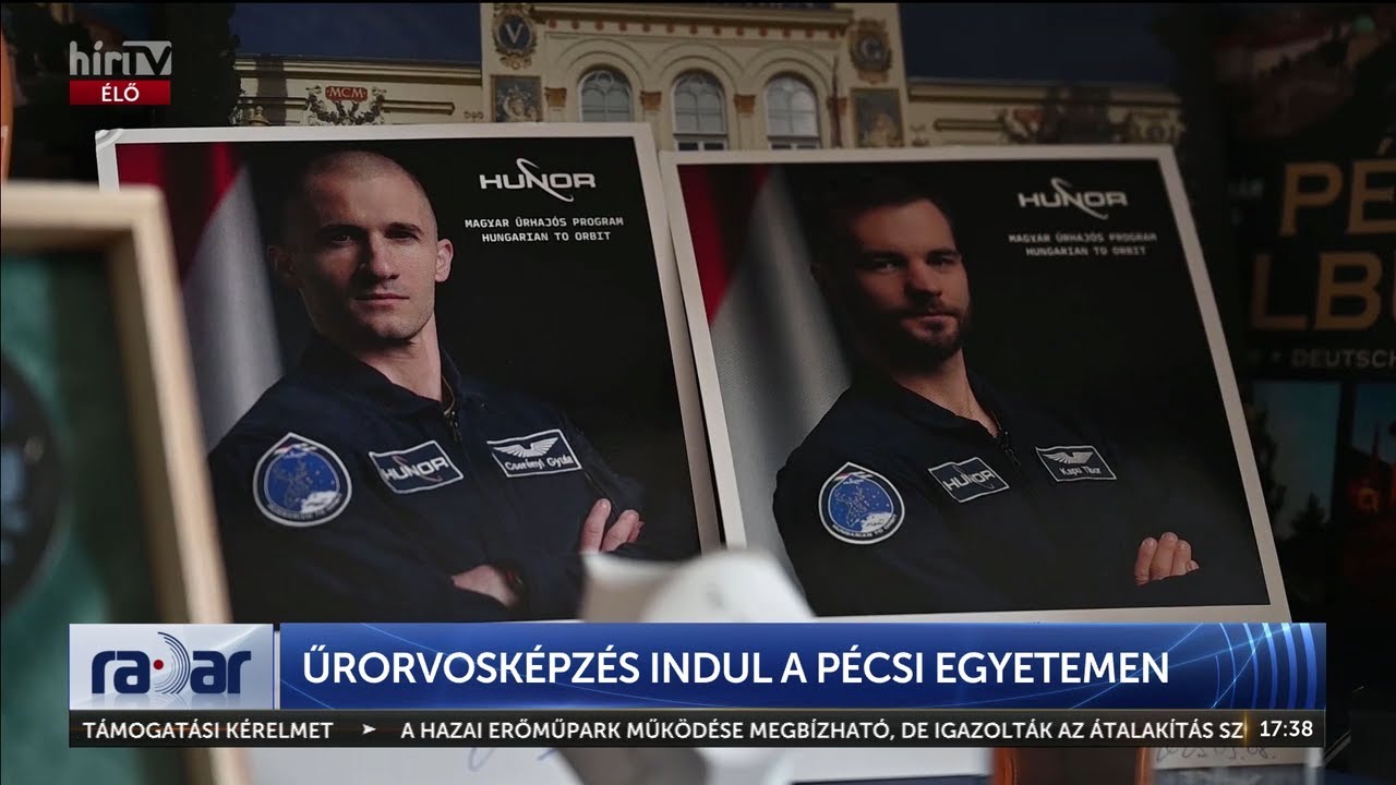 Űrorvosképzés indul a Pécsi Egyetemen - HírTV