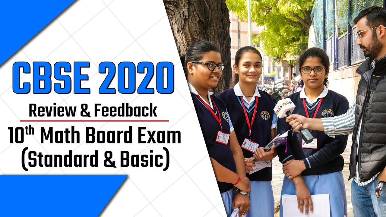 CBSE 10th Math Board Exam 2020: Paper Review, Feedback, Students' Reactions