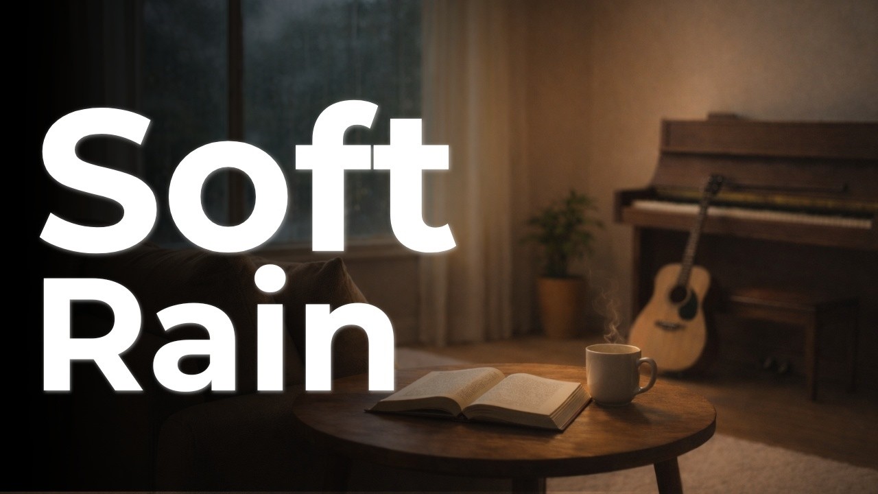 Relaxing Christian Worship Music, Rainy Room Nylon Guitar Ambience