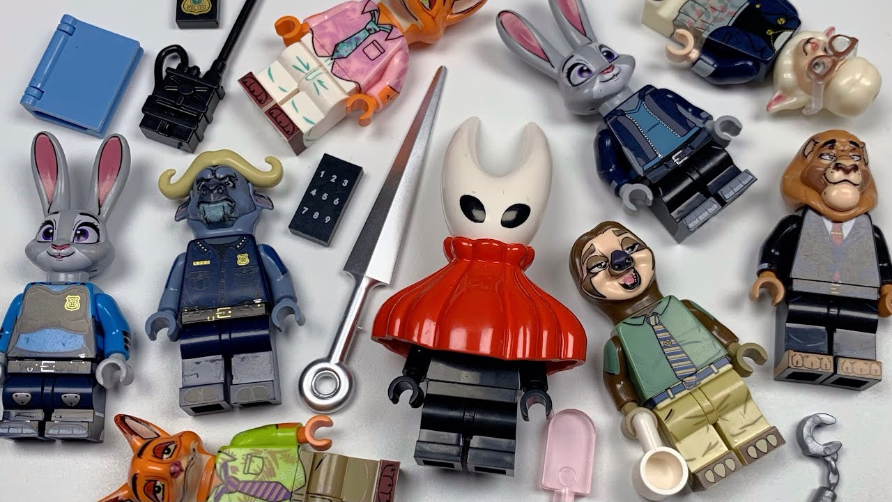 LEGO Hollow Knight & Zootopia 2 | RT8012 | Unofficial Minifigures