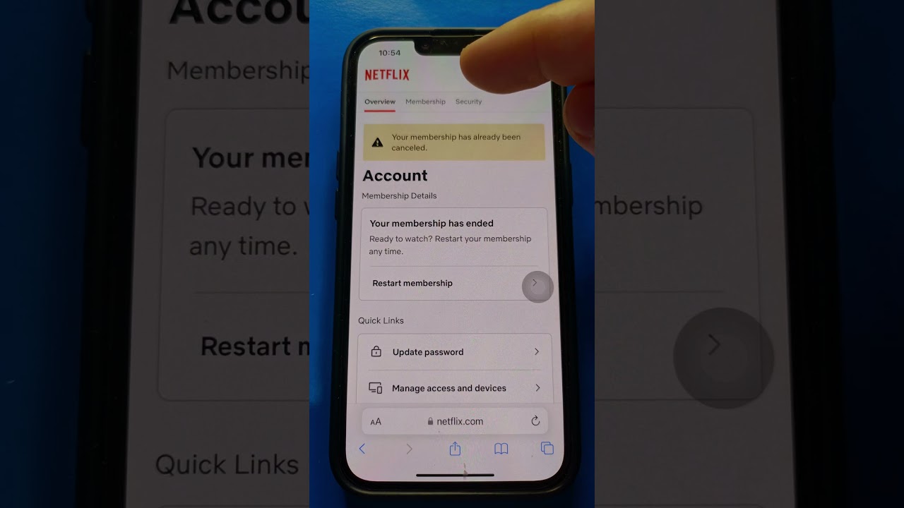 How to Delete Netflix Account Permanently #shorts