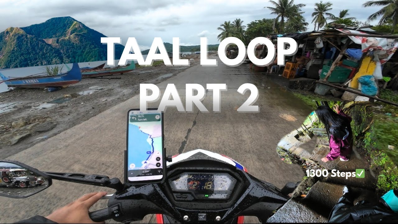 TAAL LOOP PART 2 |  Feat. 1500 steps in Lumampao Viewdeck | Our first adventure using Winner X