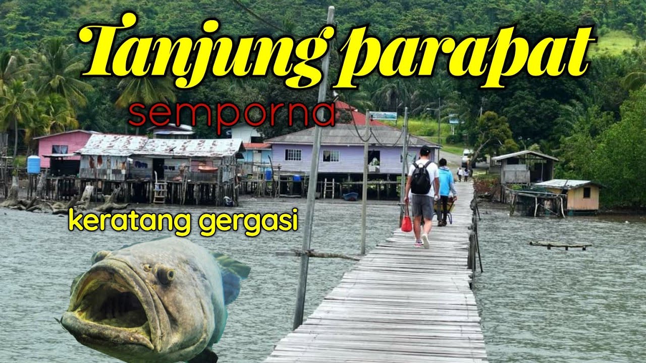SUASANA KAMPUNG TANJUNG PARAPAT SEMPORNA SABAH#sabahtourism #cuticutimalaysia #sabah