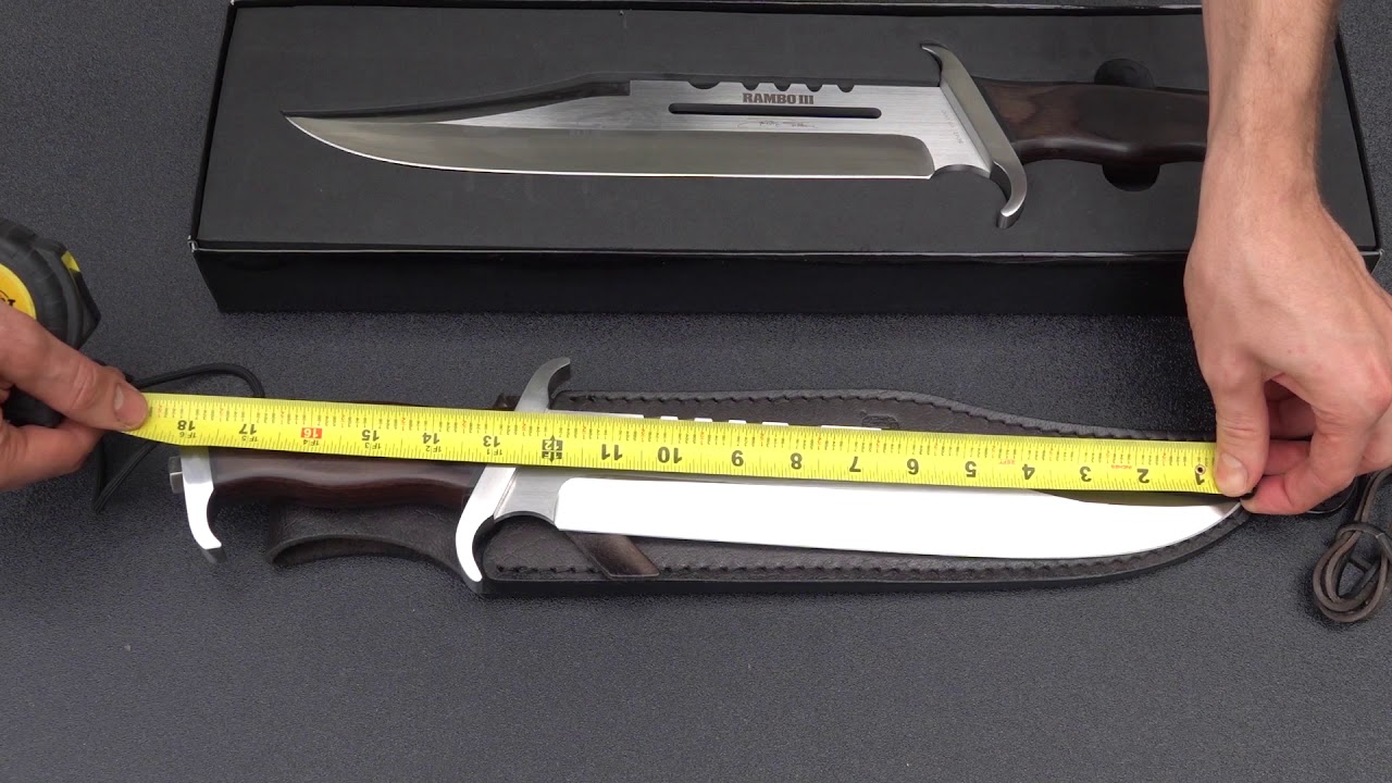 Rambo Knives - Rambo 3 Sylvester Stallone Knife