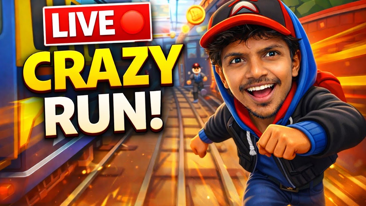 🔴 Subway Surfers LIVE 🔴 Crazy Escape Runs | Road to 100 Subs