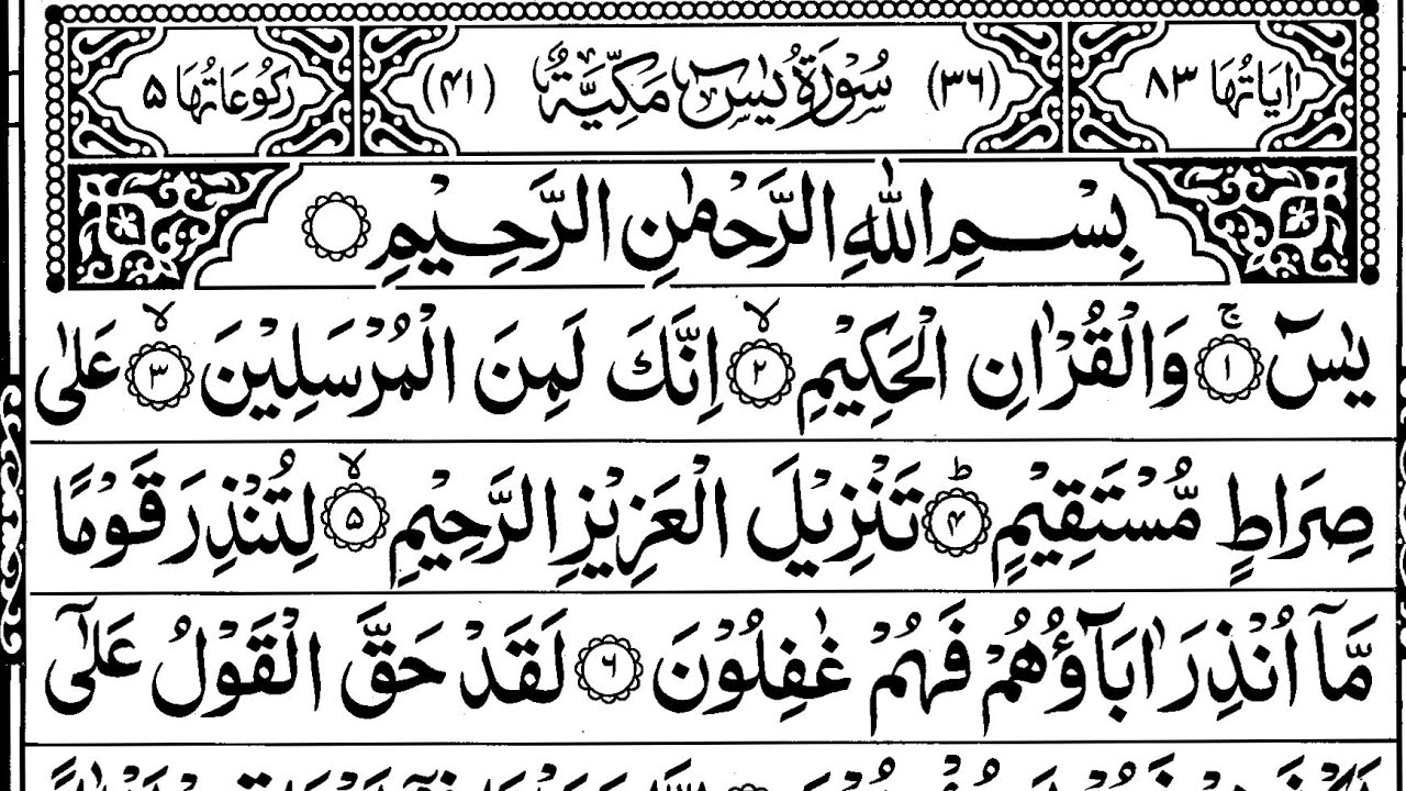 Surah Yasin (Yaseen) Full | سورۃ یس  🕌✨🕌🧡Surah Yasin Full | تلاوة رائعة لسورة يس | Beautiful Quran 🕌