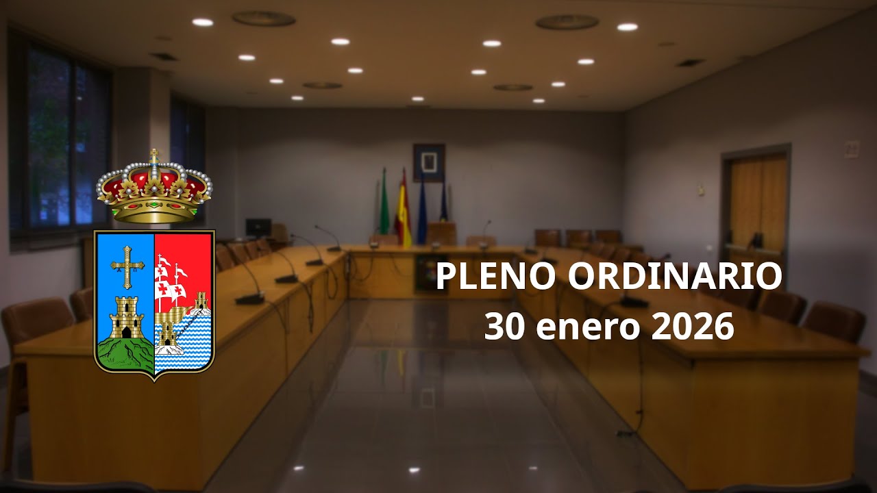 Pleno ordinario 30 enero 2026