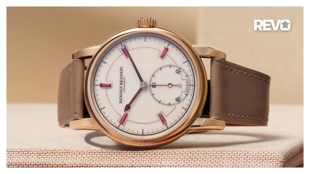 Новинки Rexhep Rexhepi 2024 года: циферблат Rexhep Rexhepi Chronomètre Contemporain II Gemstones