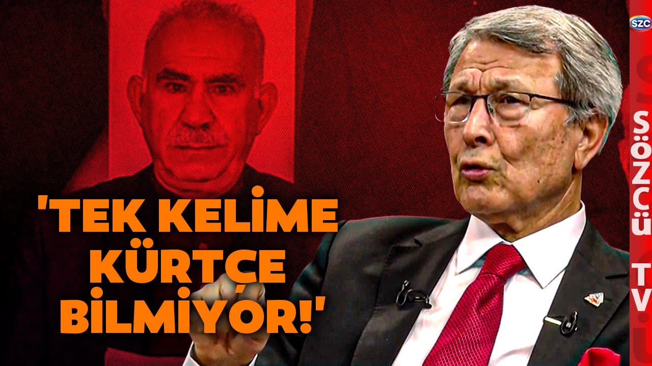 Yusuf Halaçoğlu'ndan Gündem Olacak Sözler! Abdullah Öcalan Kürtçe Bilmiyor Dedi Anlattı