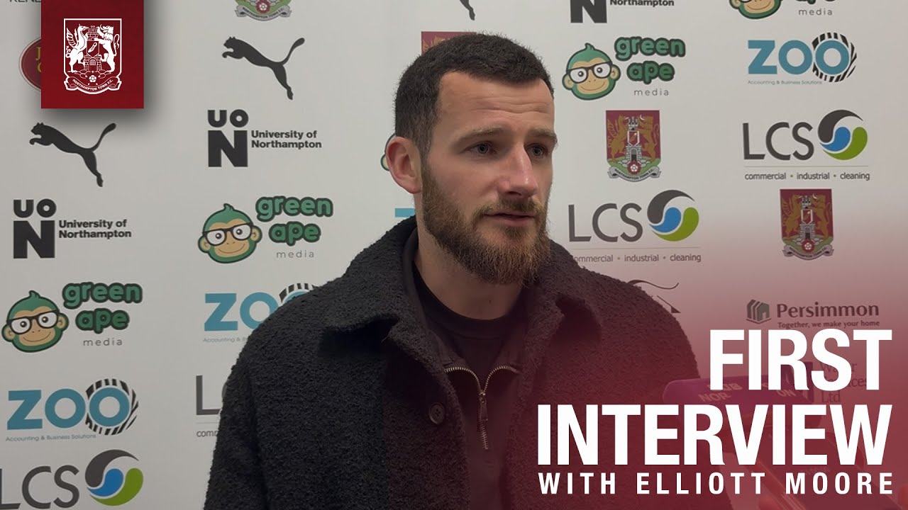 Elliott Moore on joining Northampton Town