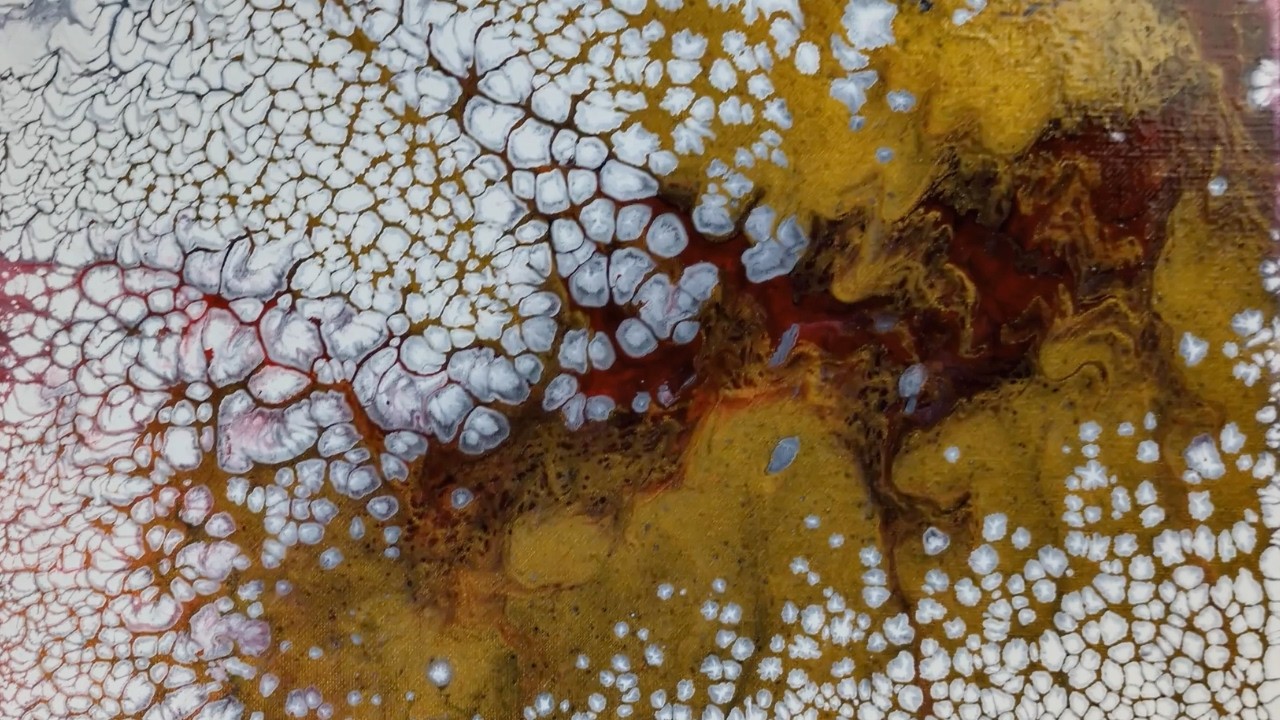 Have you ever seen a painting eat itself like this?