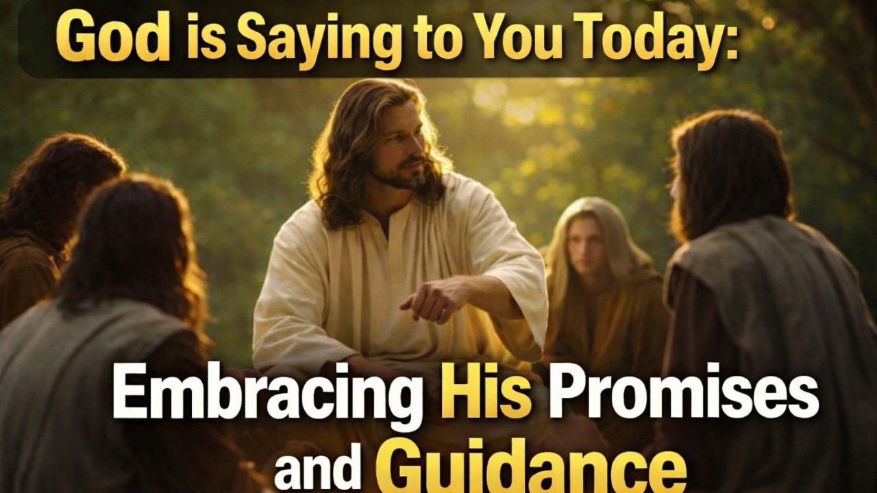God Is Saying To You Today | Reflective Journey | FAITH AND LIFE LESSON