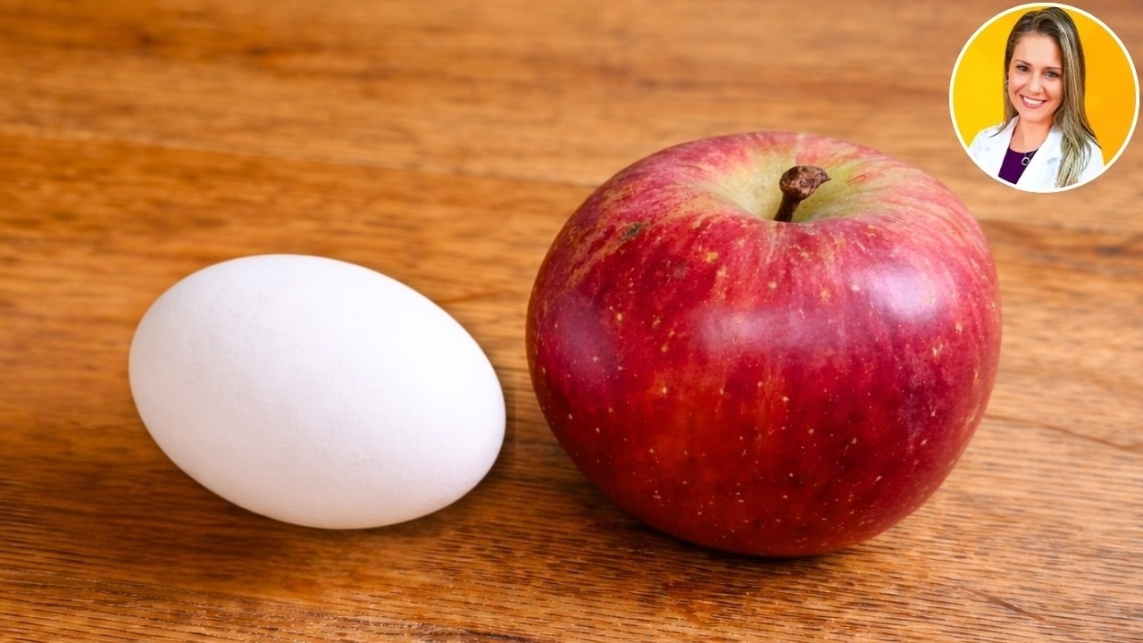 Only 4 MINUTES! Mix APPLE and EGG and you'll LOVE it - No Sugar, No Gluten, No Dairy & No Fat
