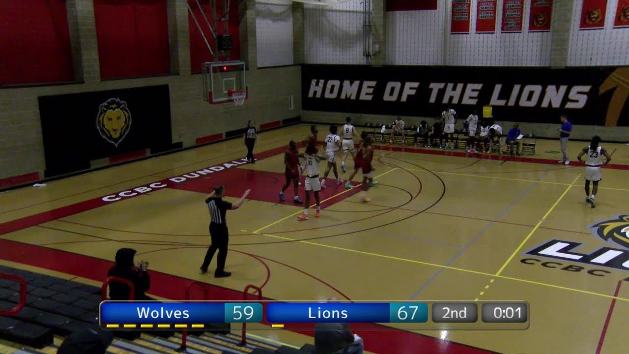 Men's Basketball Nov. 16, 2025 - SUNY Niagara Thunder Wolves @CCBC  Dundalk
