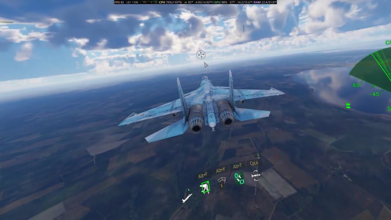 VR War Thunder first test fly Meta Quest 3