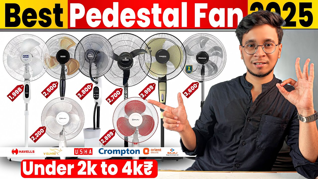 BEST High Speed FAN in 2025 🔥 BUDGET Pedestial FAN 🔥 Mr Known 🔥