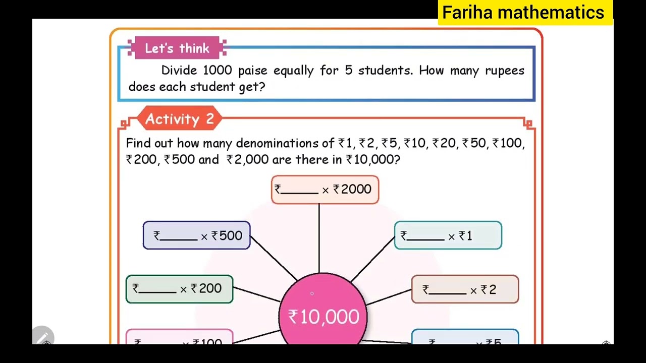 5th maths term 3 multiplication and division in money example 5.5 to 5.8 #tn @FarihaMathematics 