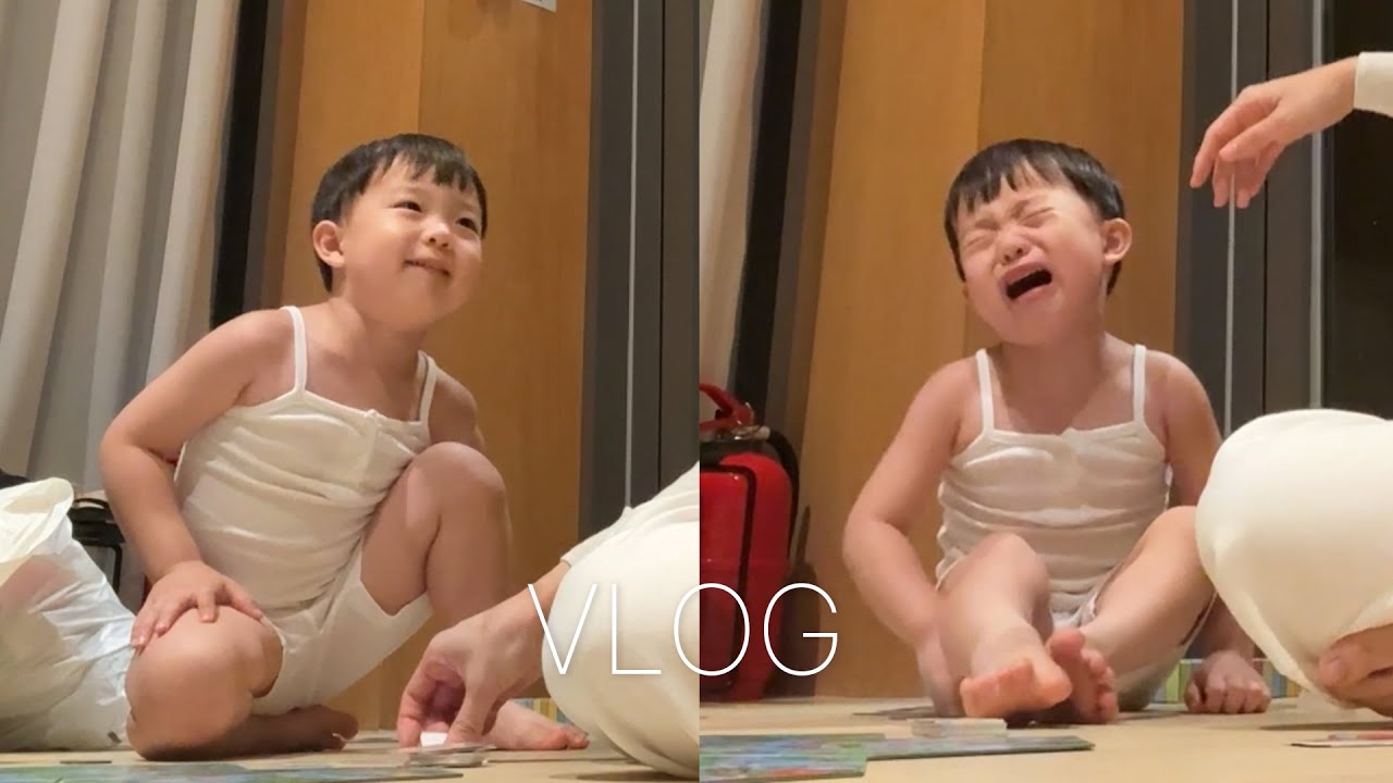 [VLOG] 승부욕 강한 어린이의 울고 웃는 경주 여행🐴[EN/JP]