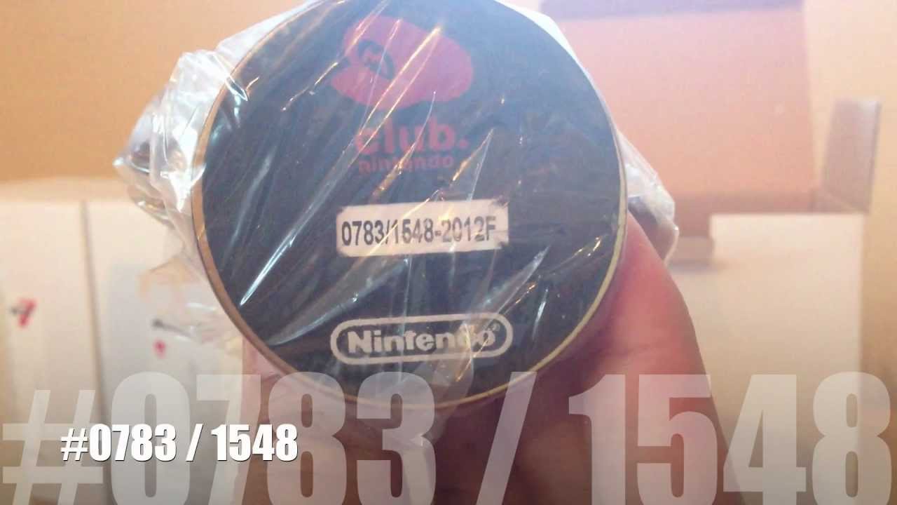 Club Nintendo Exclusive Mario Kart 7 Trophy Unboxing *complete set*