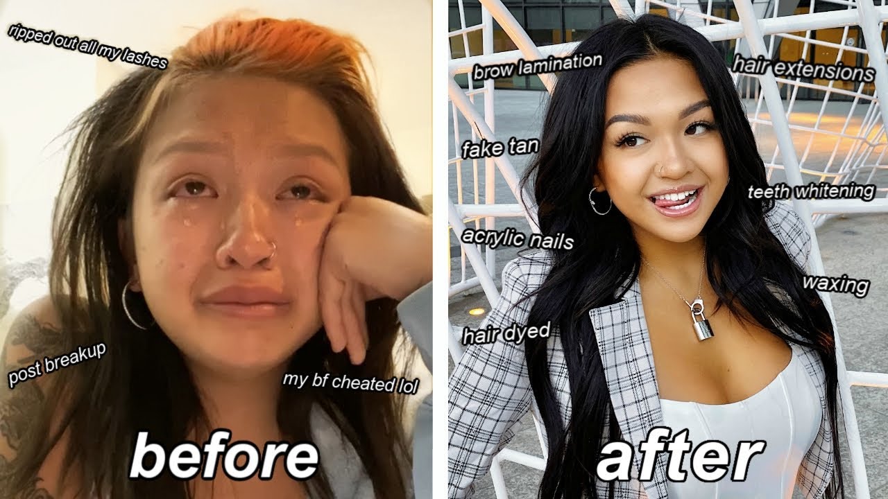 spending $1000 to glow up after being cheated on (boys suck)
