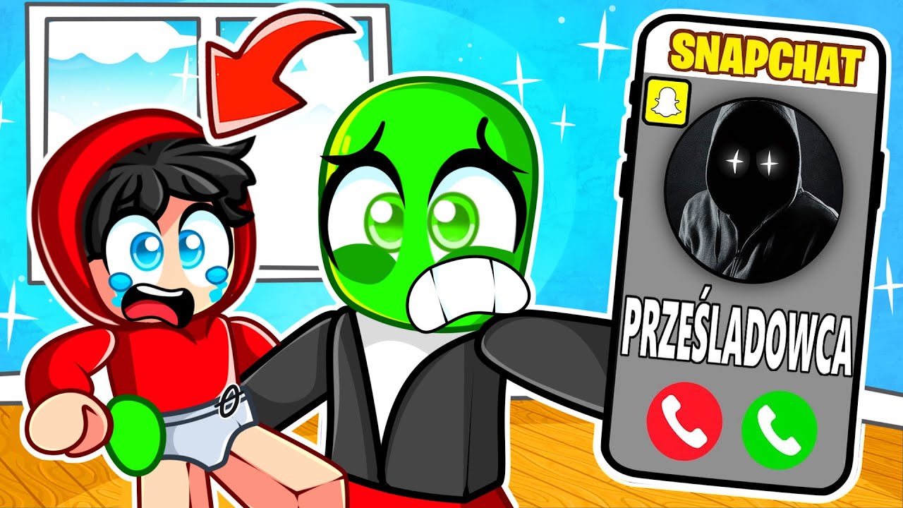 PRZEŚLADOWCA ŚLEDZI NAS na SNAPCHAT w Roblox!