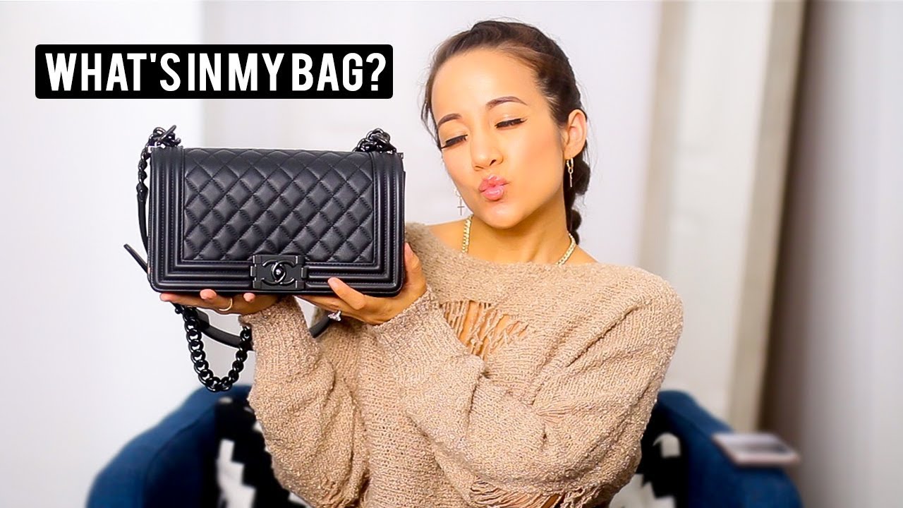 WHAT'S IN MY CHANEL BAG | wimb | So Black | Dee LaVigne