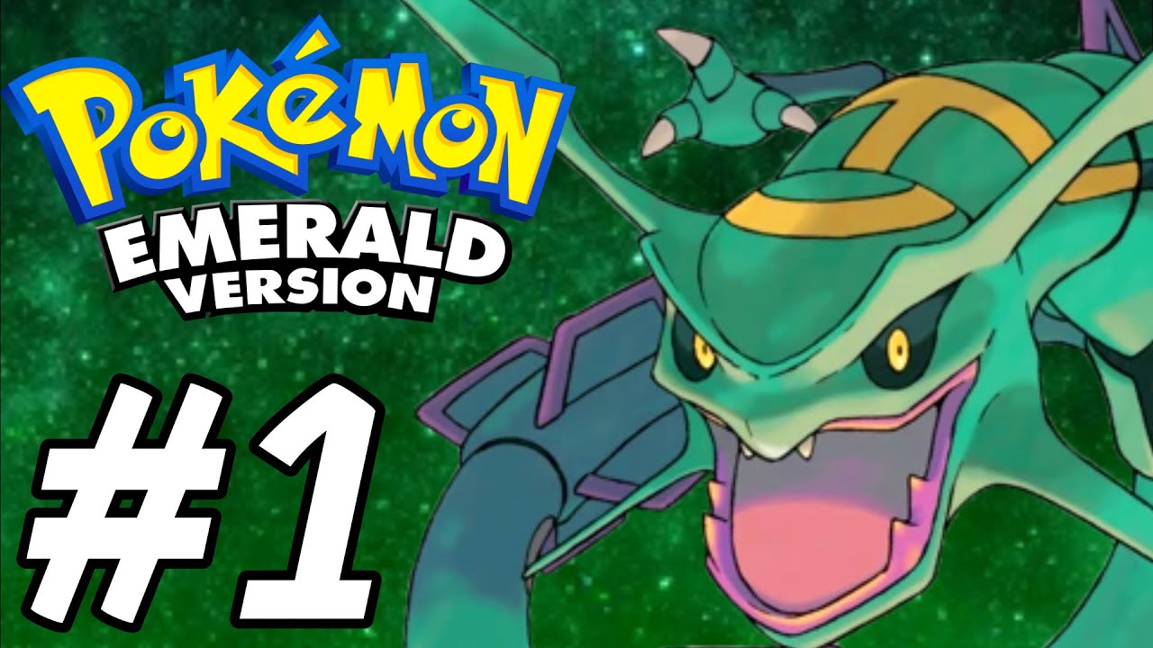 Pokemon Emerald Gameplay Walkthrough PART 1 (Gameboy Advance)