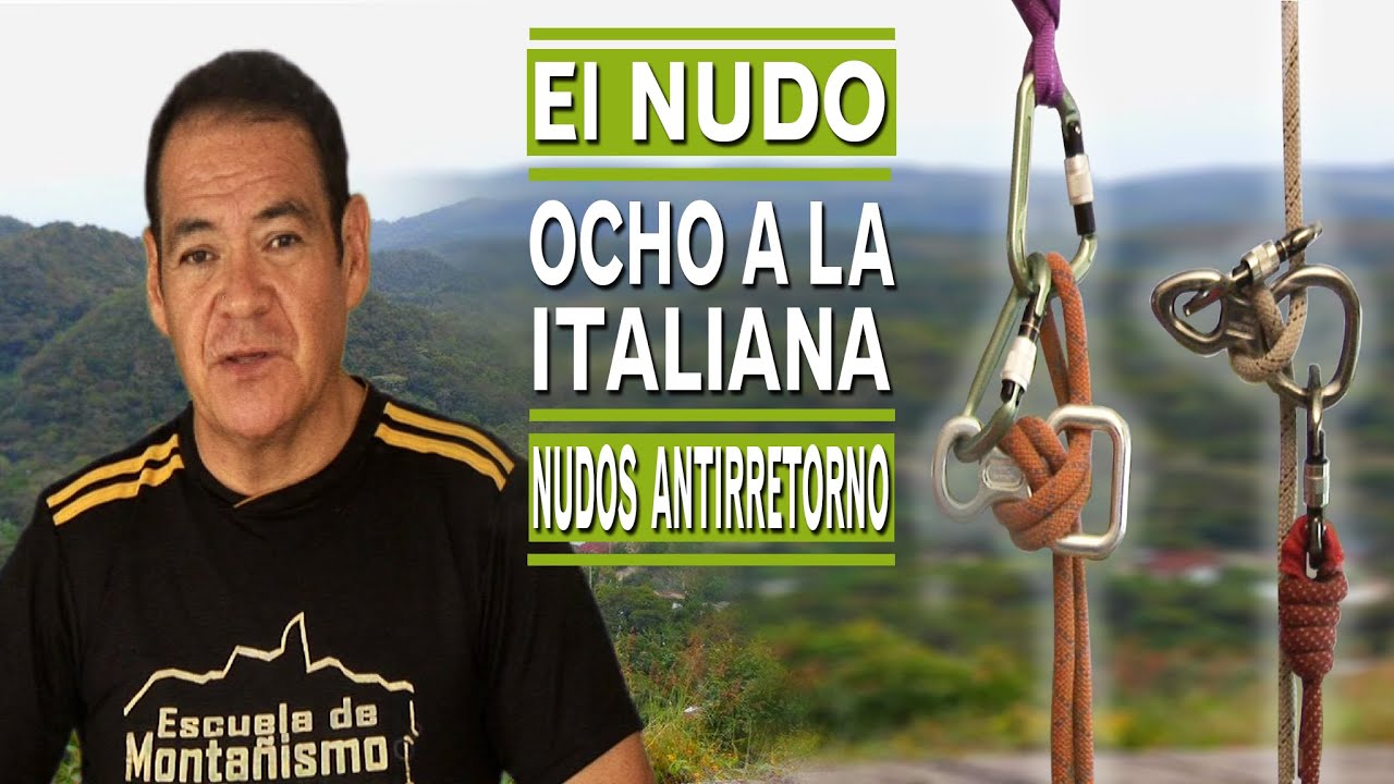 EL NUDO OCHO A LA ITALIANA