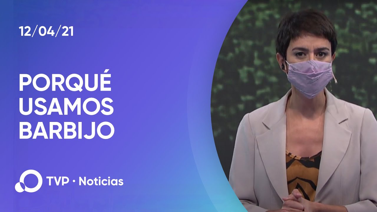 Los conductores de la Televisi&oacute;n P&uacute;blica comenzaron a utilizar barbijo