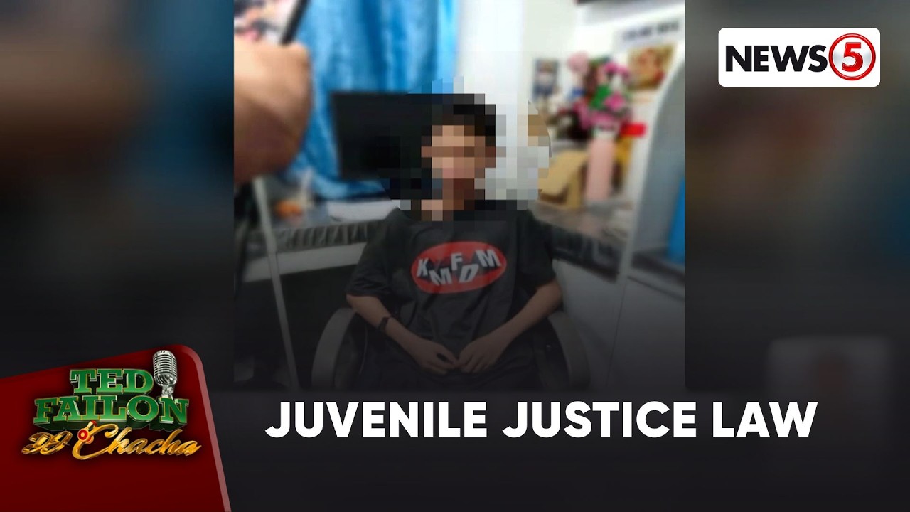 Juvenile Justice and Welfare Act, ipinaliwanag | Ted Failon & DJ Chacha