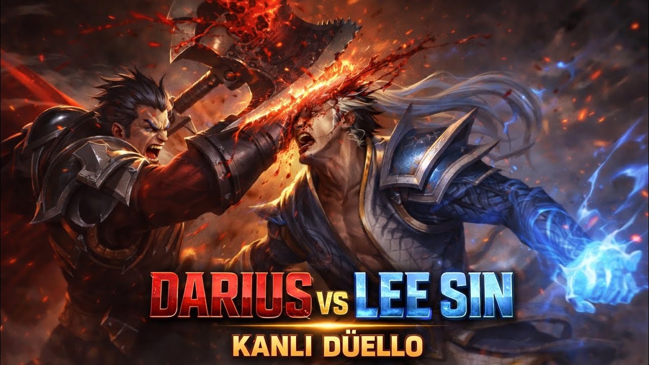 Darius vs Lee Sin düellosu! Kazanan belli… ⚔️
