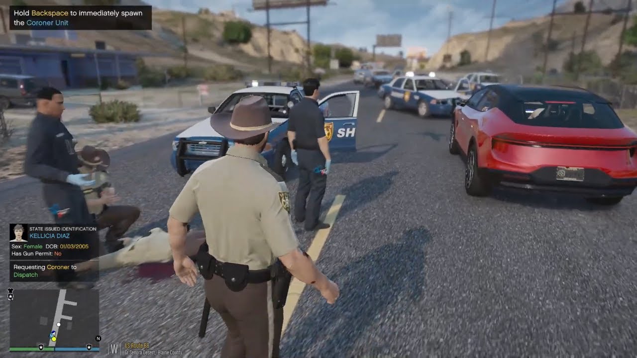 Gta 5 Lspdfr King County Sheriff(The Walking Dead) CVPI Patrol! #gta #gta5 #lspdfr