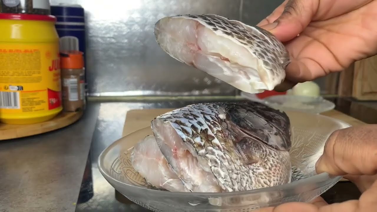 BOUILLON de Poisson Tilapia et bananes plantains bien murs/bon pour l’hiver /delicieux….
