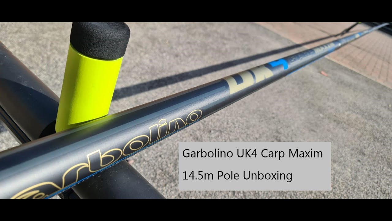 Garbolino UK4 Carp Maxim 14.5m Pole Unboxing