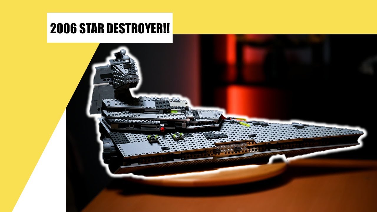 Lego Star Wars 2006 Star Destroyer 6211 - Speed Build!