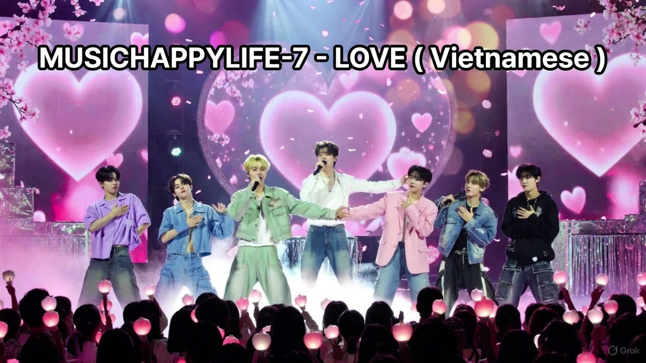 MUSICHAPPYLIFE-7 - LOVE ( VIETNAMESE ) #music #kpop #vietnamese