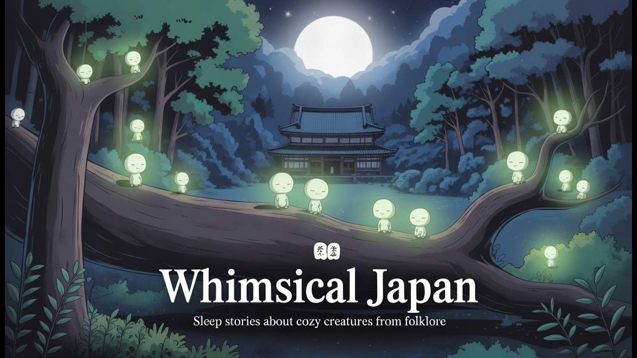 Whimsical Creatures of Japan | 2 Hours of Cozy Folklore for Deep Sleep