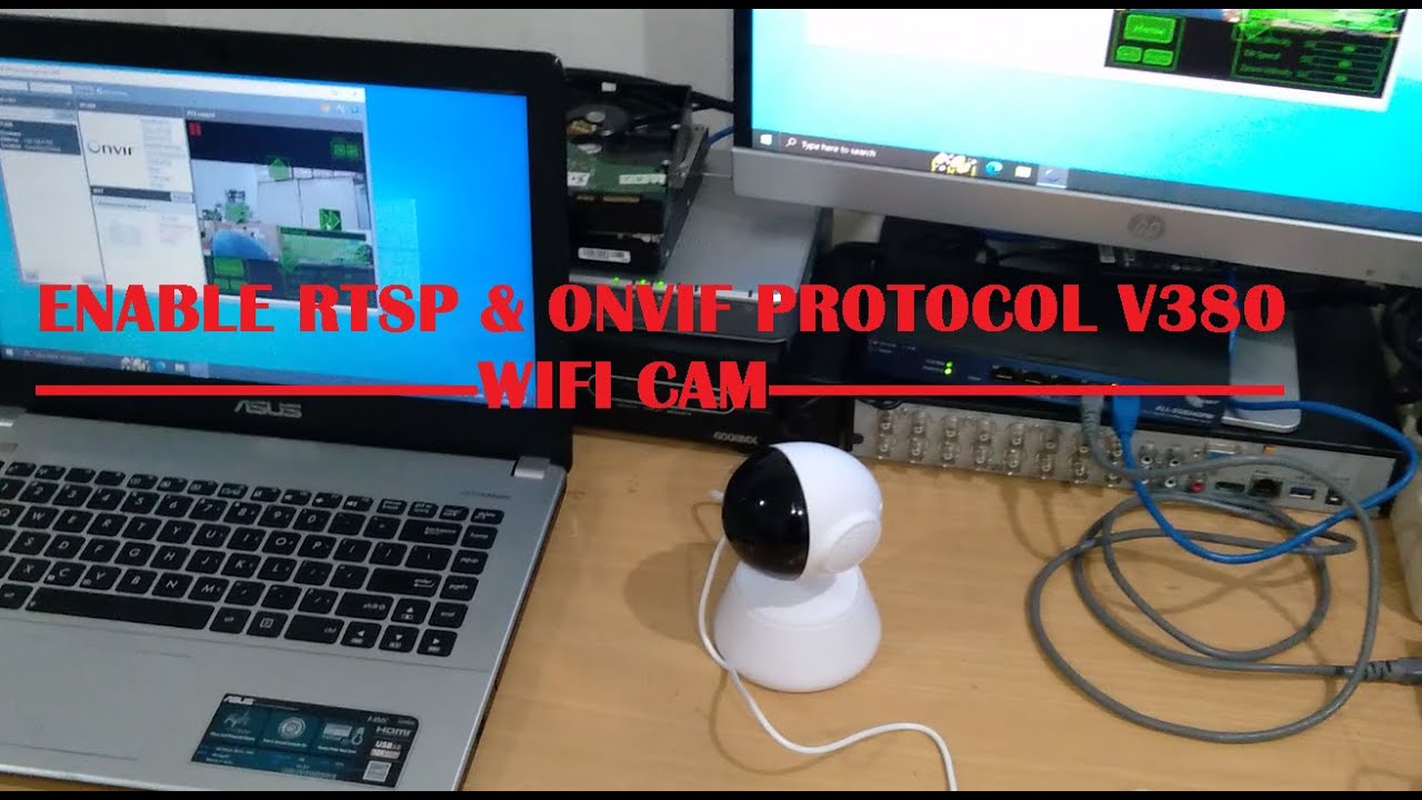 Mengaktifkan RTSP / ONVIF Protokol V380 Wifi Camera  Dan Cara Mengetahui URL RTSP V380 Wifi Camera