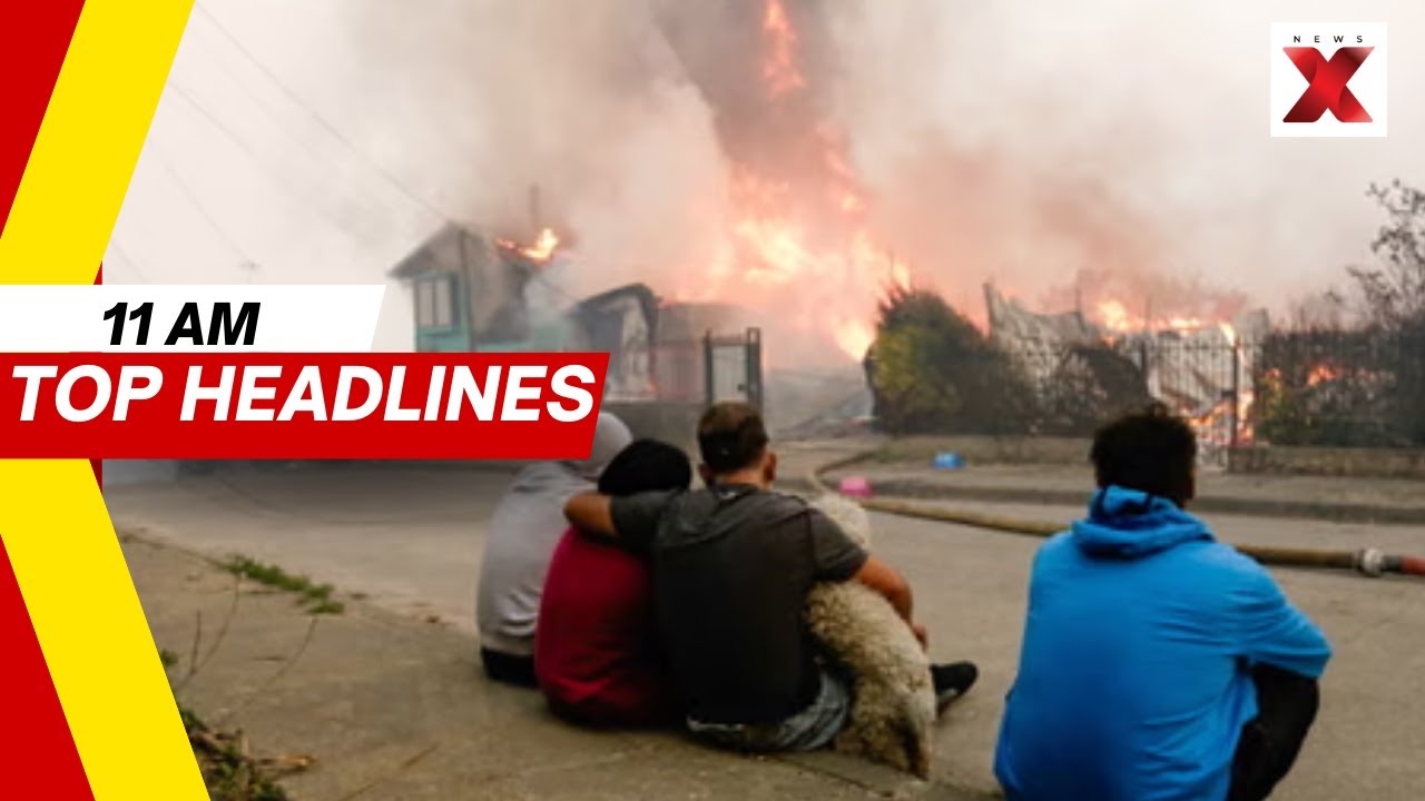 Chile On Fire: Deadly Wildfires Kill 18 As Entire Regions Burn | Top Headlines