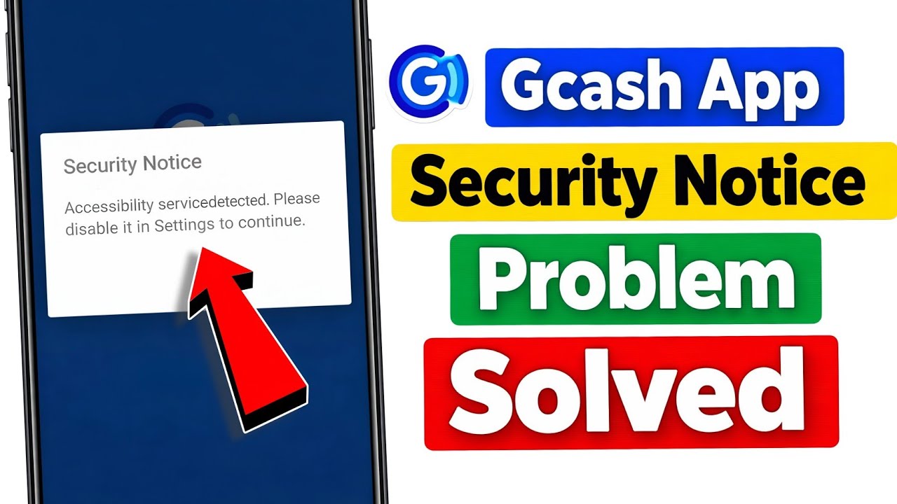 How to fix Gcash accessibility service detected problem | Accessibility service detected gcash app