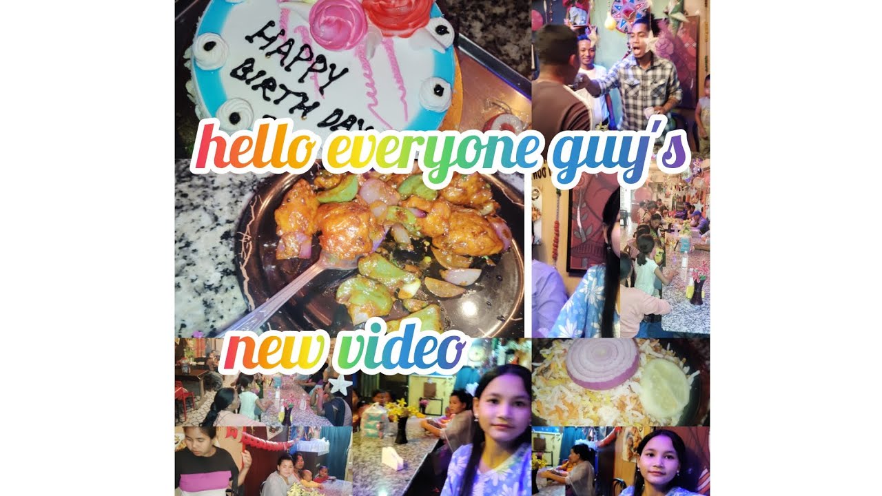 #Tini khe birthday ou thang mo ni video si || Nai lai tong di guy's ❤️💞🥳🥳