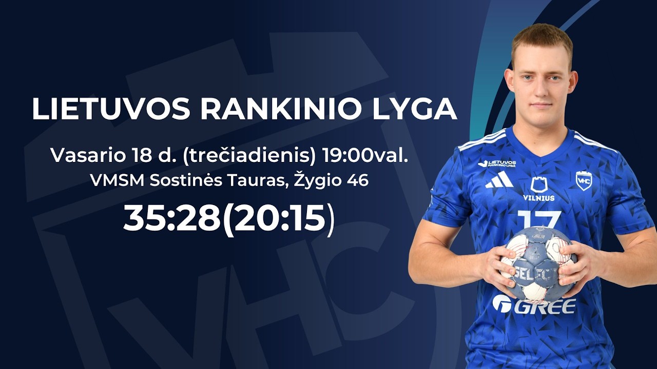 LRL. VHC Šviesa - Granitas 35:28(20:15)