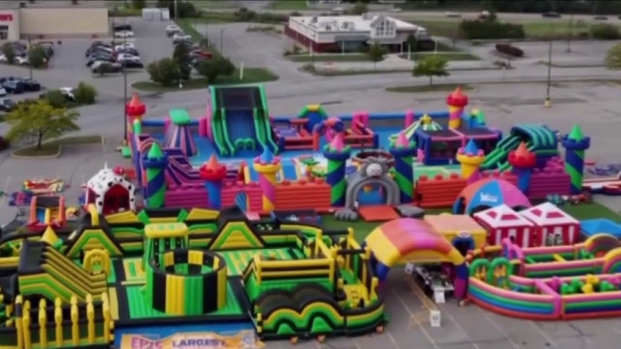 World's largest inflatable theme park comes to Christiansburg