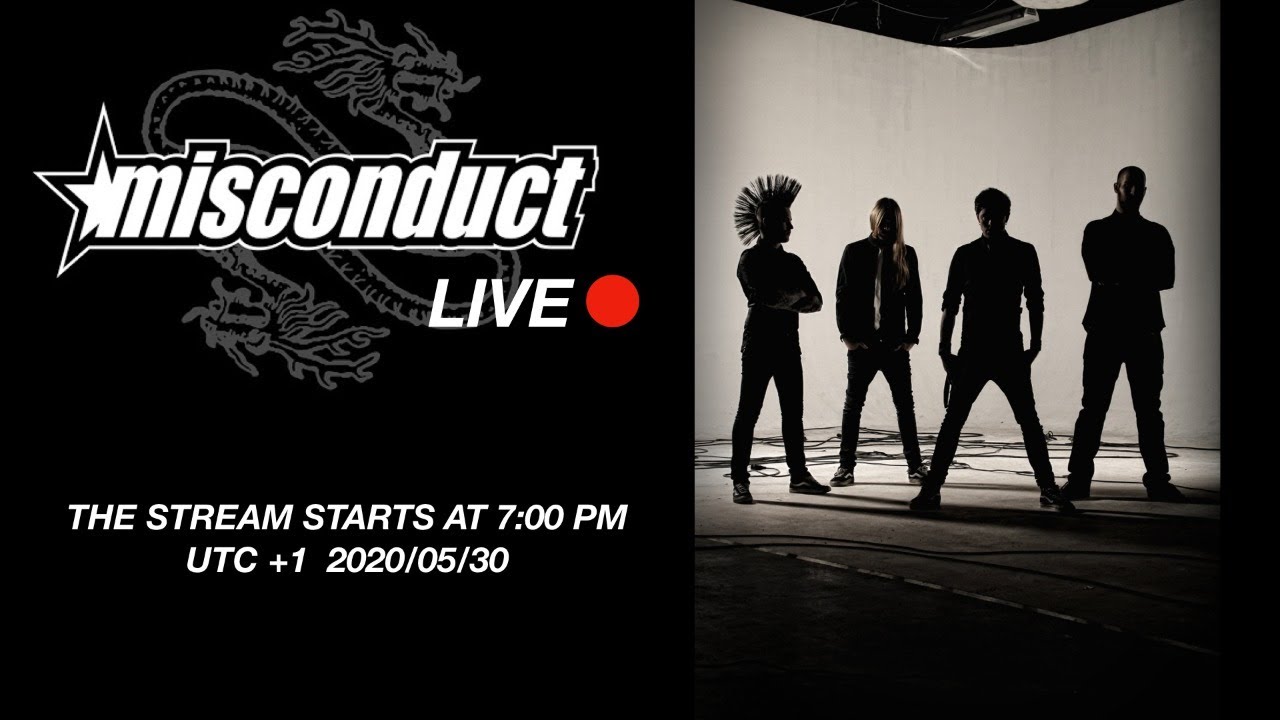MISCONDUCT Quarantine Live Stream part II [correct link]