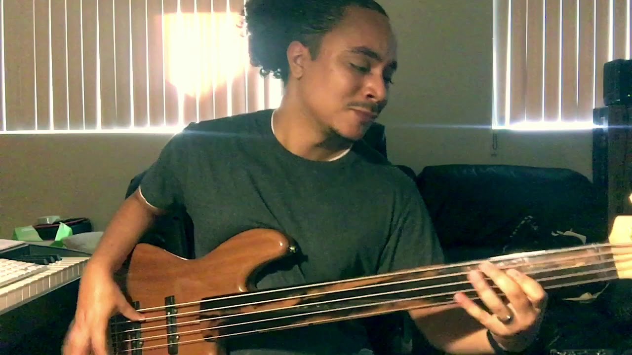 I just can't wait to be king fretless bass cover